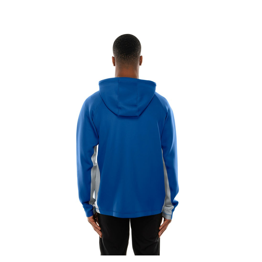 Detroit Lions New Era Combine Authentic Raglan Scuba Full-Zip Hoodie