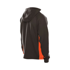 Cleveland Browns New Era Combine Authentic Raglan Scuba Full-Zip Hoodie