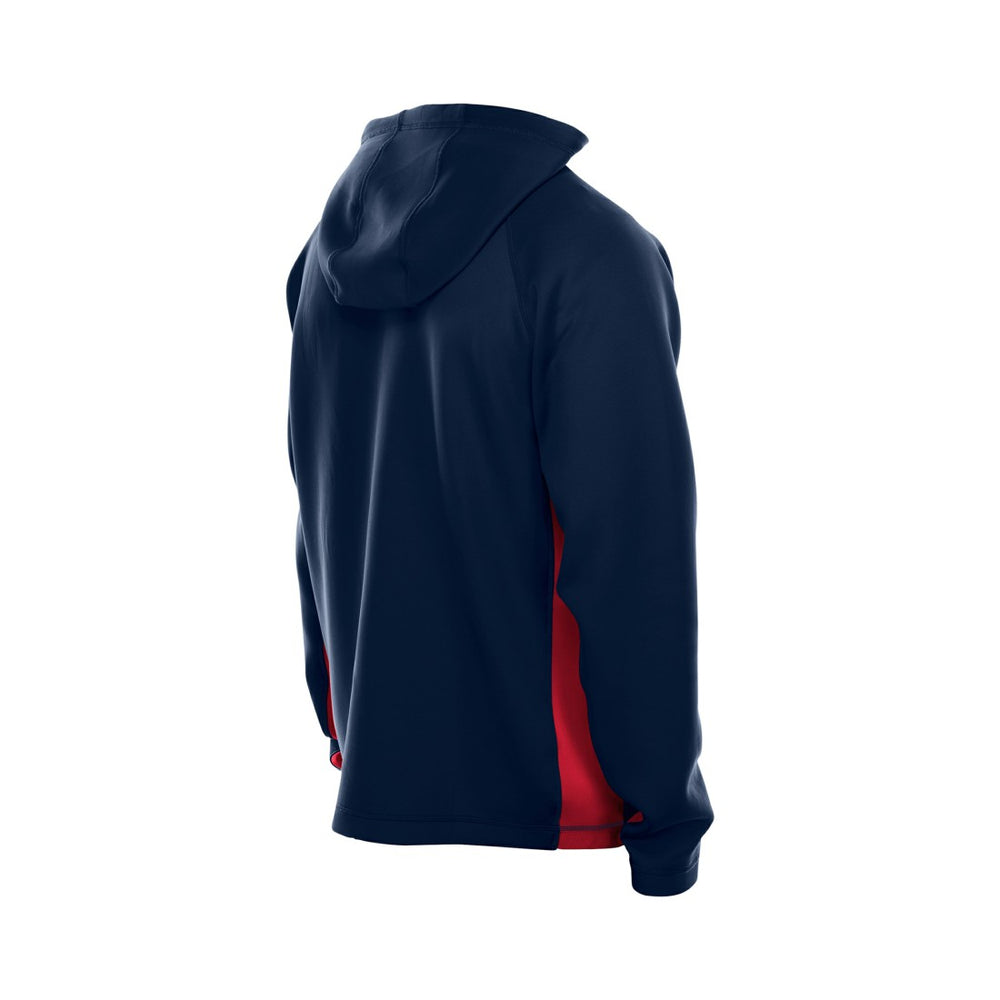 Houston Texans New Era Combine Authentic Raglan Scuba Full-Zip Hoodie