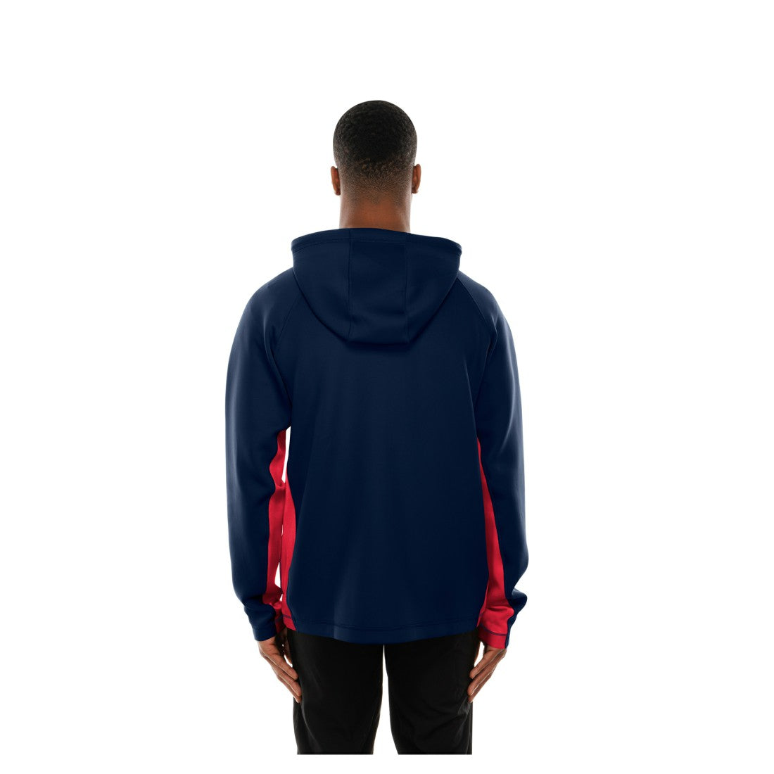 Houston Texans New Era Combine Authentic Raglan Scuba Full-Zip Hoodie