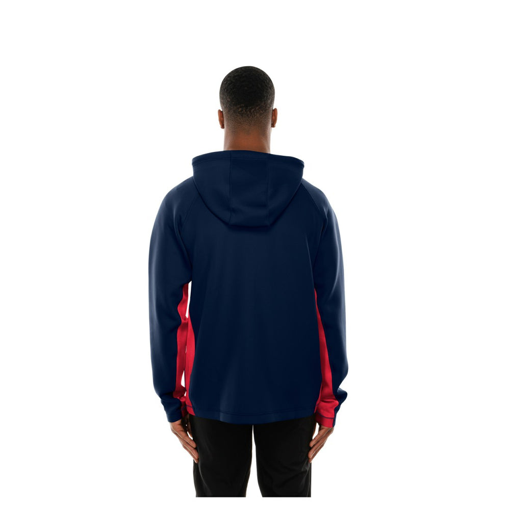 Houston Texans New Era Combine Authentic Raglan Scuba Full-Zip Hoodie