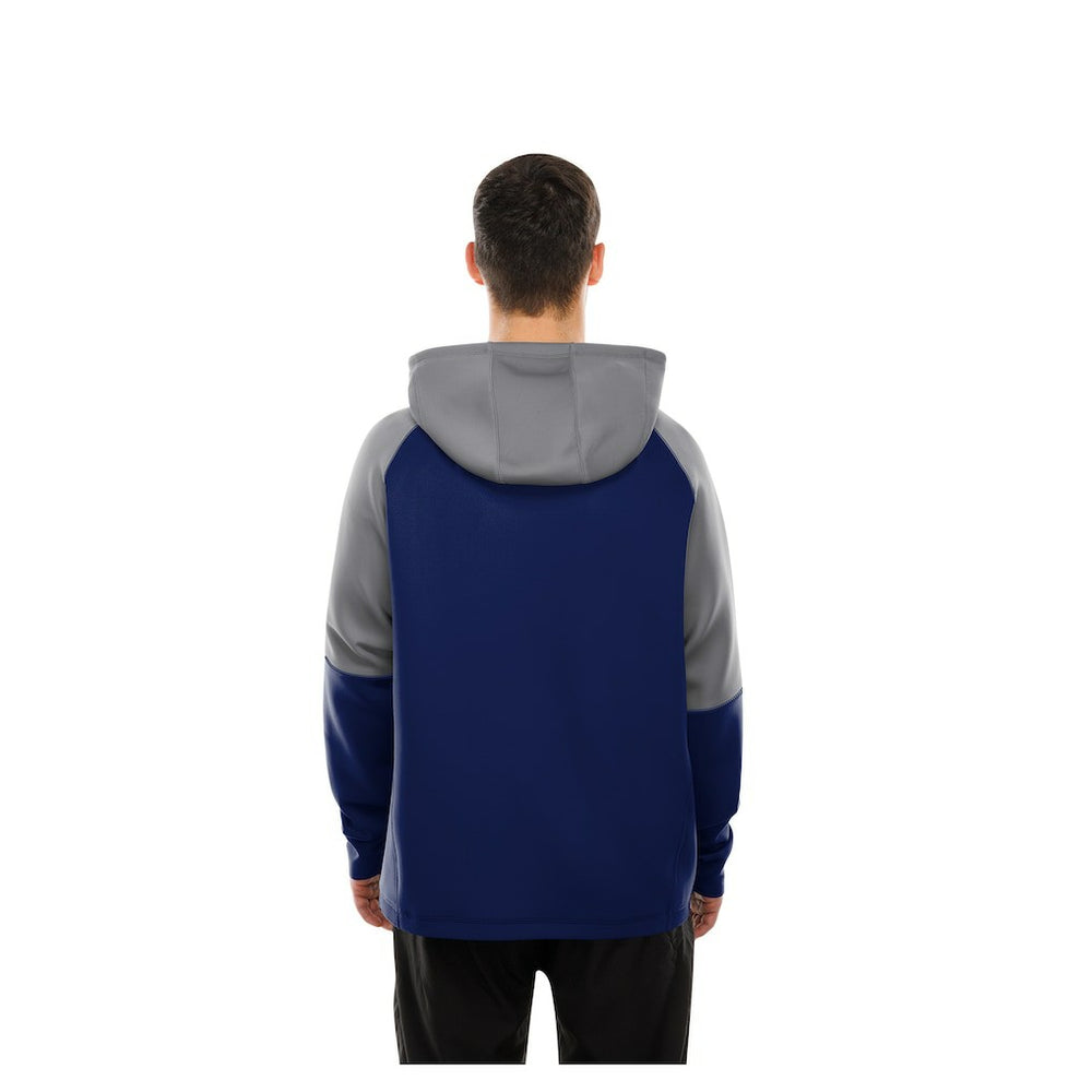 Indianapolis Colts New Era Combine Authentic Color Block Raglan Pullover Hoodie
