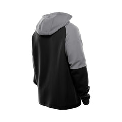Las Vegas Raiders New Era Combine Authentic Color Block Raglan Pullover Hoodie