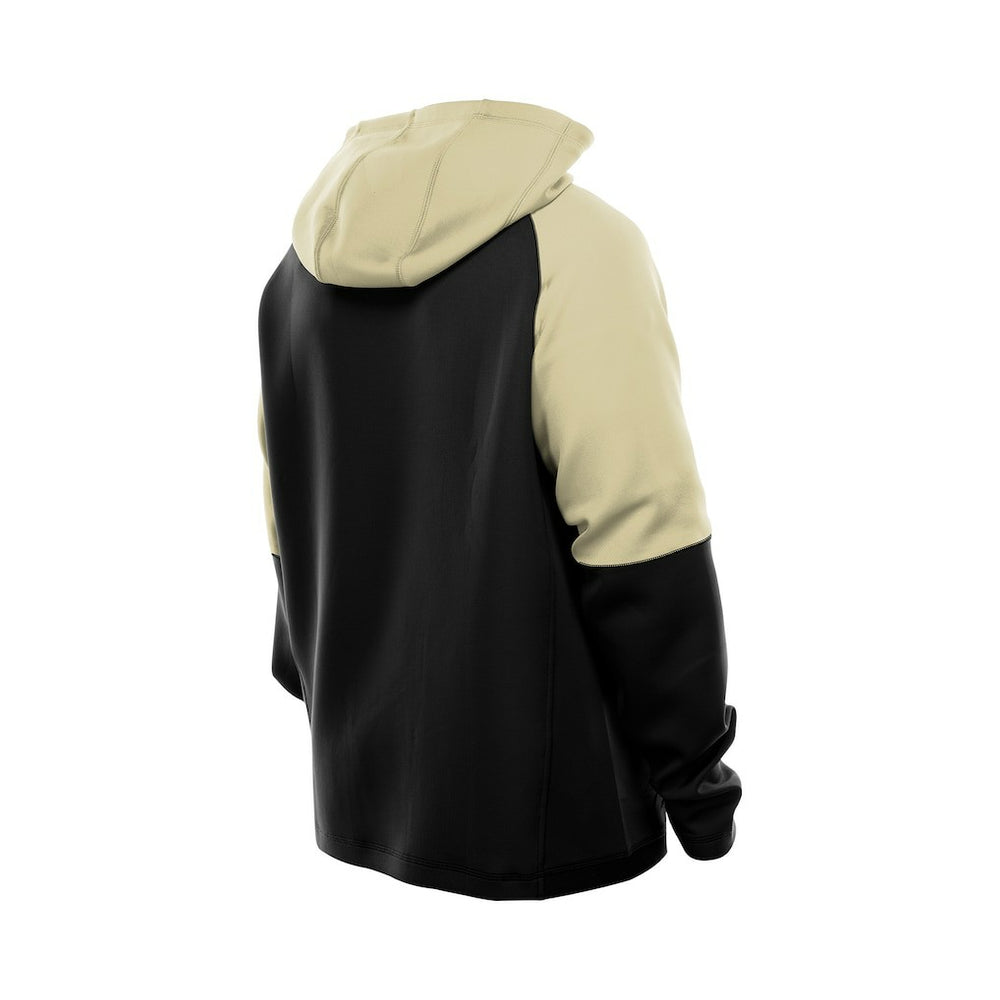 New Orleans Saints New Era Combine Authentic Color Block Raglan Pullover Hoodie
