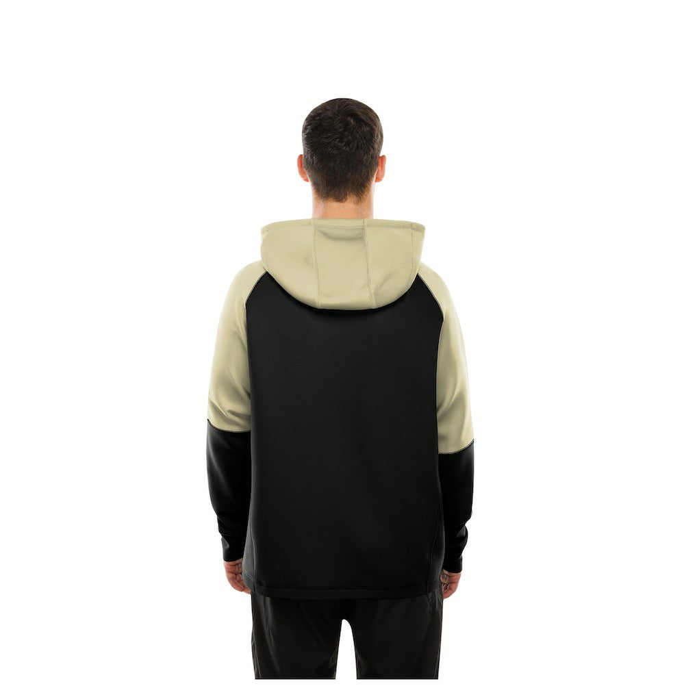 New Orleans Saints New Era Combine Authentic Color Block Raglan Pullover Hoodie