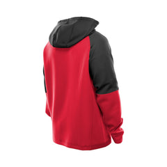 San Francisco 49ers New Era Combine Authentic Color Block Raglan Pullover Hoodie