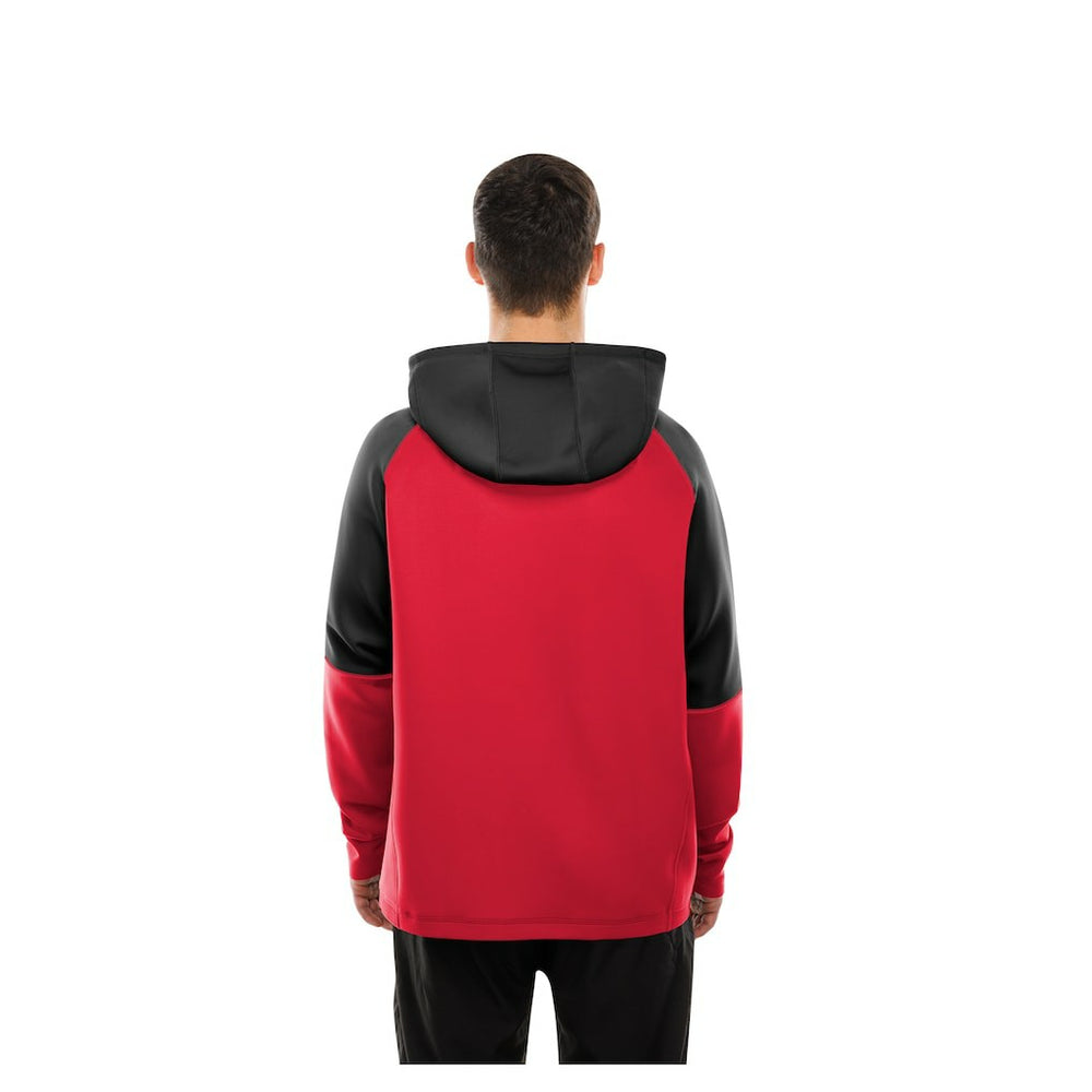 San Francisco 49ers New Era Combine Authentic Color Block Raglan Pullover Hoodie