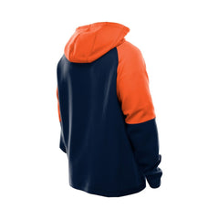Chicago Bears New Era Combine Authentic Color Block Raglan Pullover Hoodie