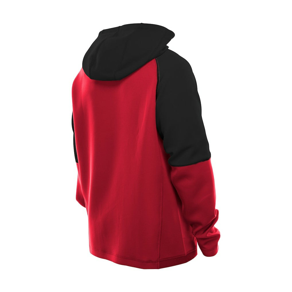 Atlanta Falcons New Era Combine Authentic Color Block Raglan Pullover Hoodie