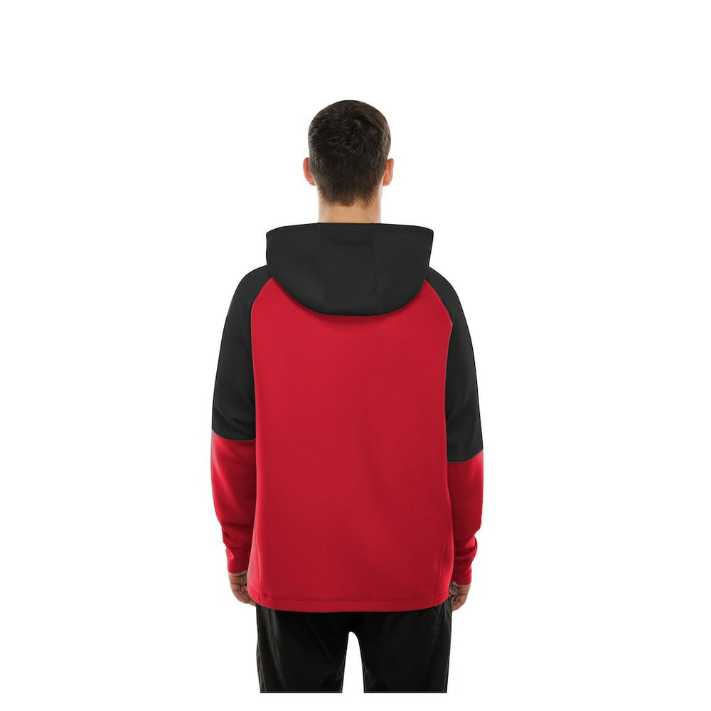 Atlanta Falcons New Era Combine Authentic Color Block Raglan Pullover Hoodie