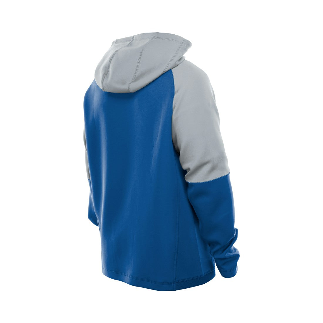 Detroit Lions New Era Combine Authentic Color Block Raglan Pullover Hoodie