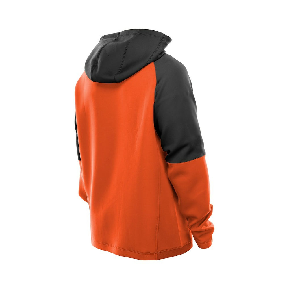 Cincinnati Bengals New Era Combine Authentic Color Block Raglan Pullover Hoodie