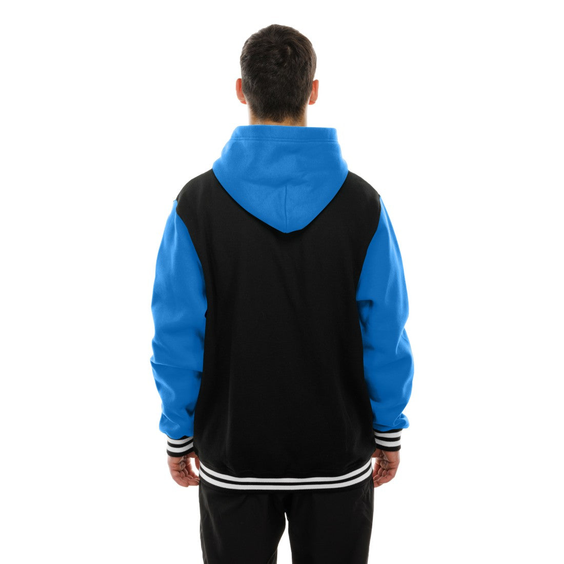 Detroit Lions New Era Full-Snap Fleece Hoodie Jacket