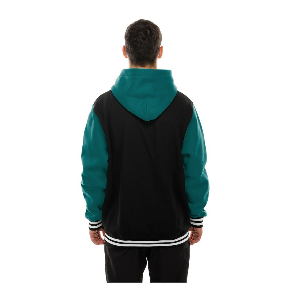 Miami Dolphins New Era Full-Snap Fleece Hoodie Jacket