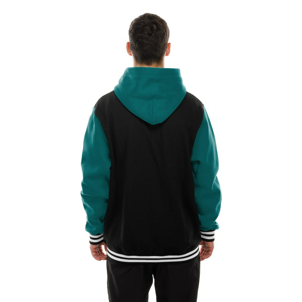 Miami Dolphins New Era Full-Snap Fleece Hoodie Jacket