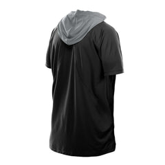 Las Vegas Raiders New Era Combine Authentic Hooded Raglan Short-Sleeve T-Shirt