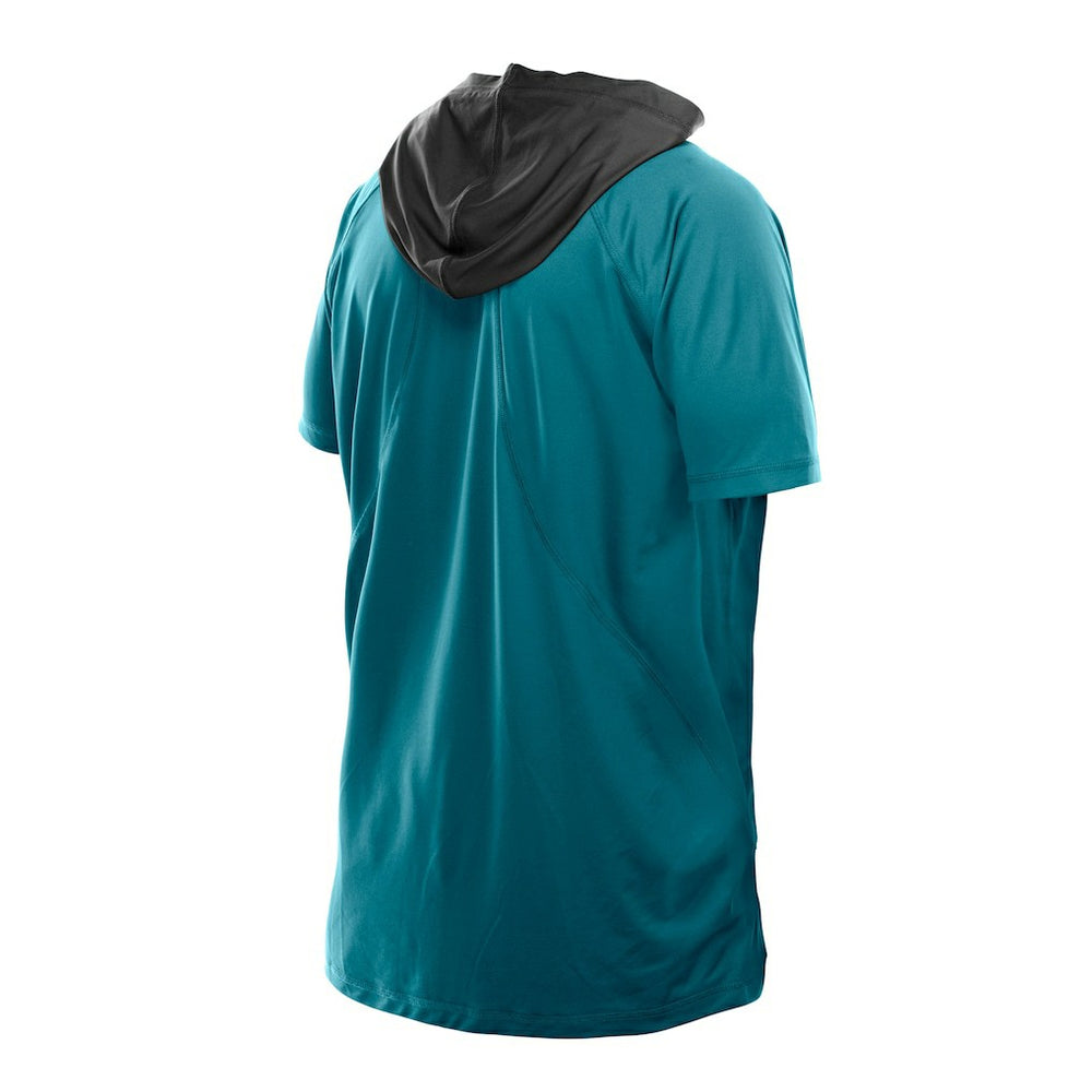 Jacksonville Jaguars New Era Combine Authentic Hooded Raglan Short-Sleeve T-Shirt