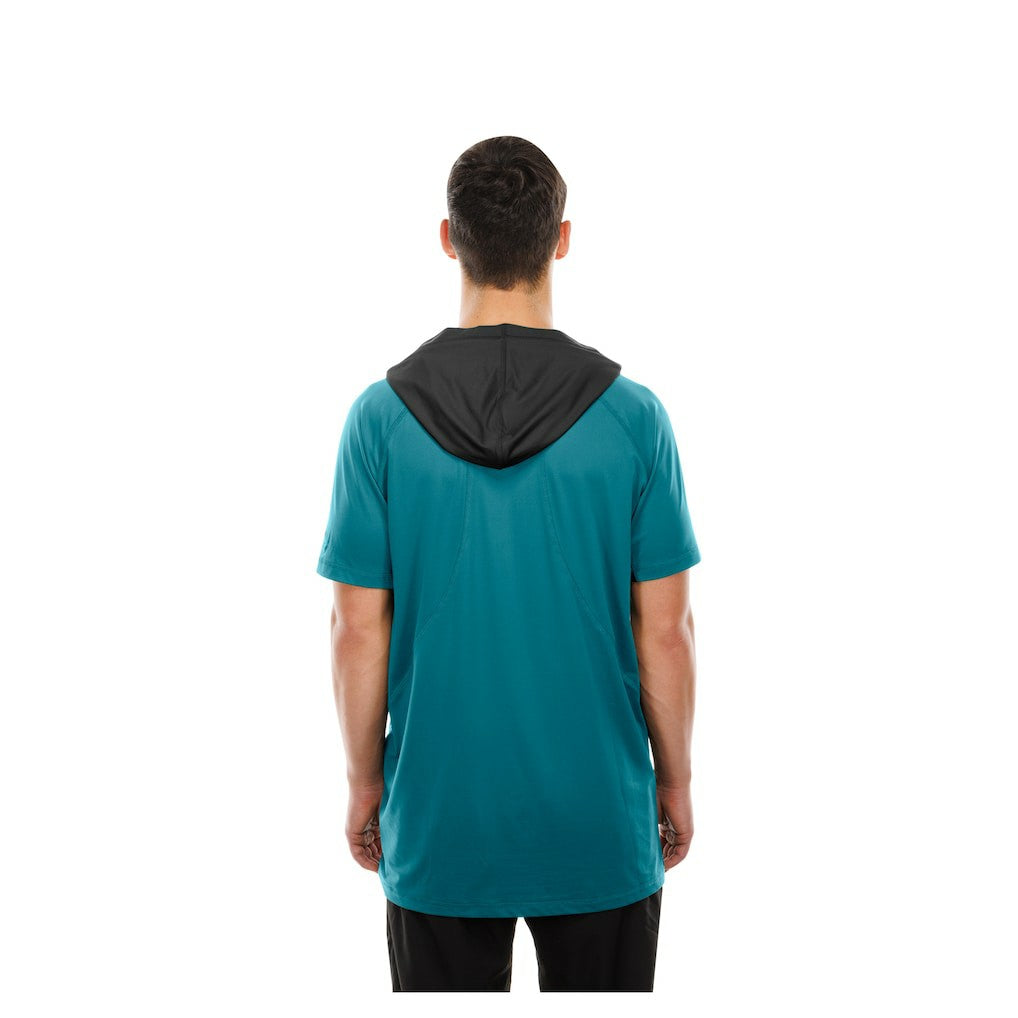 Jacksonville Jaguars New Era Combine Authentic Hooded Raglan Short-Sleeve T-Shirt