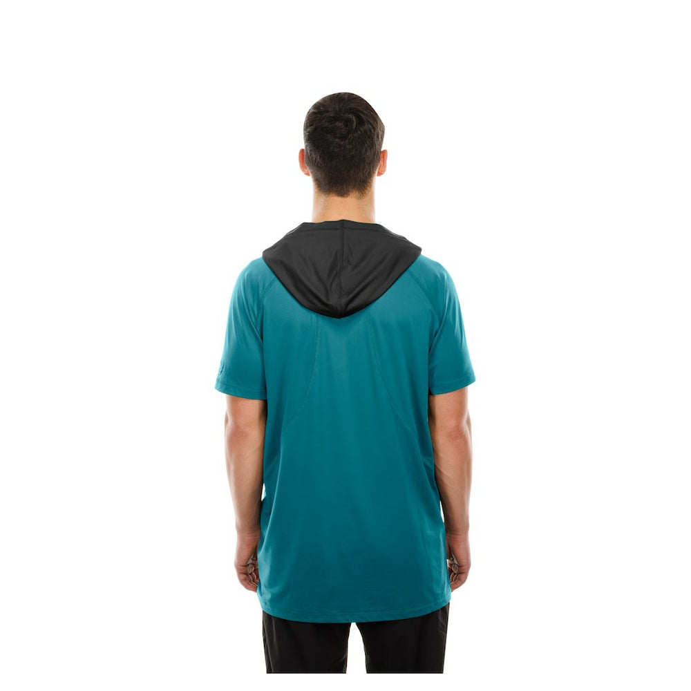 Jacksonville Jaguars New Era Combine Authentic Hooded Raglan Short-Sleeve T-Shirt