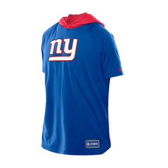 New York Giants New Era Combine Authentic Hooded Raglan Short-Sleeve T-Shirt