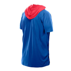 New York Giants New Era Combine Authentic Hooded Raglan Short-Sleeve T-Shirt