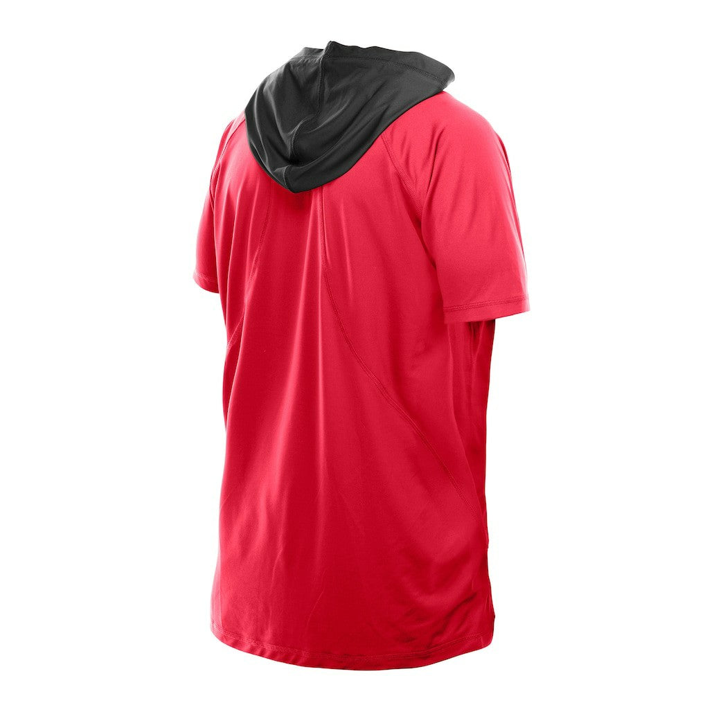 Atlanta Falcons New Era Combine Authentic Hooded Raglan Short-Sleeve T-Shirt