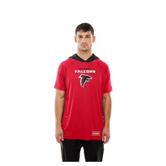 Atlanta Falcons New Era Combine Authentic Hooded Raglan Short-Sleeve T-Shirt