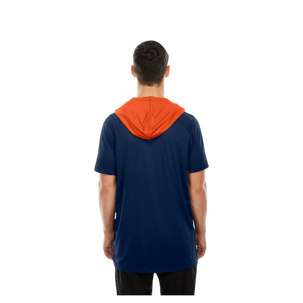 Chicago Bears New Era Combine Authentic Hooded Raglan Short-Sleeve T-Shirt
