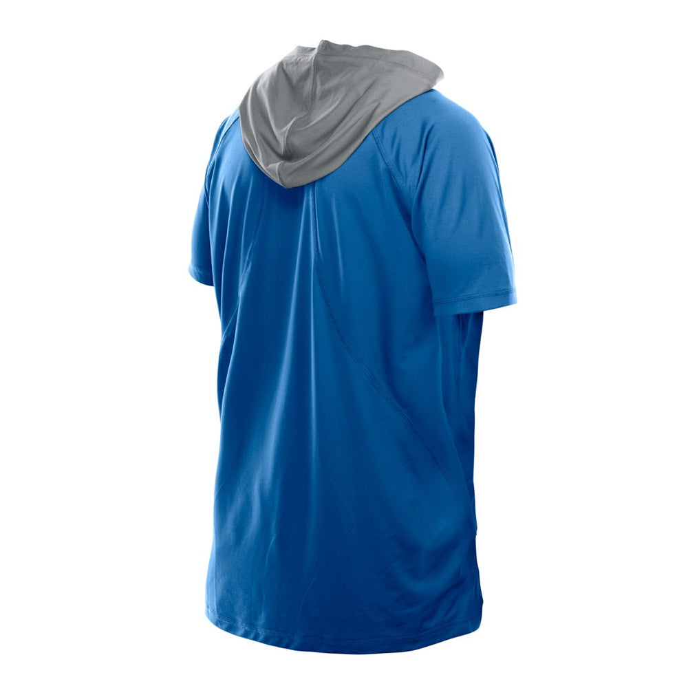 Detroit Lions New Era Combine Authentic Hooded Raglan Short-Sleeve T-Shirt