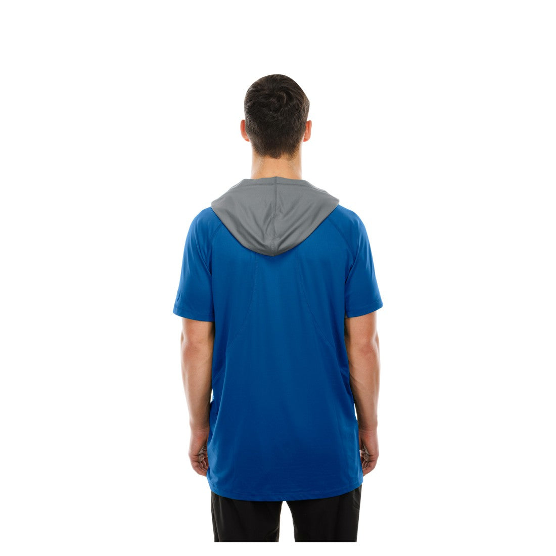 Detroit Lions New Era Combine Authentic Hooded Raglan Short-Sleeve T-Shirt