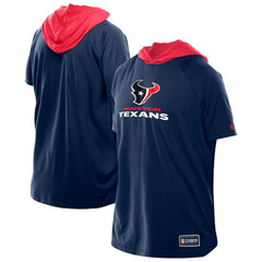 Houston Texans New Era Combine Authentic Hooded Raglan Short-Sleeve T-Shirt