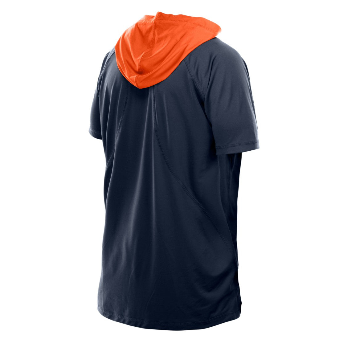Denver Broncos New Era Combine Authentic Hooded Raglan Short-Sleeve T-Shirt