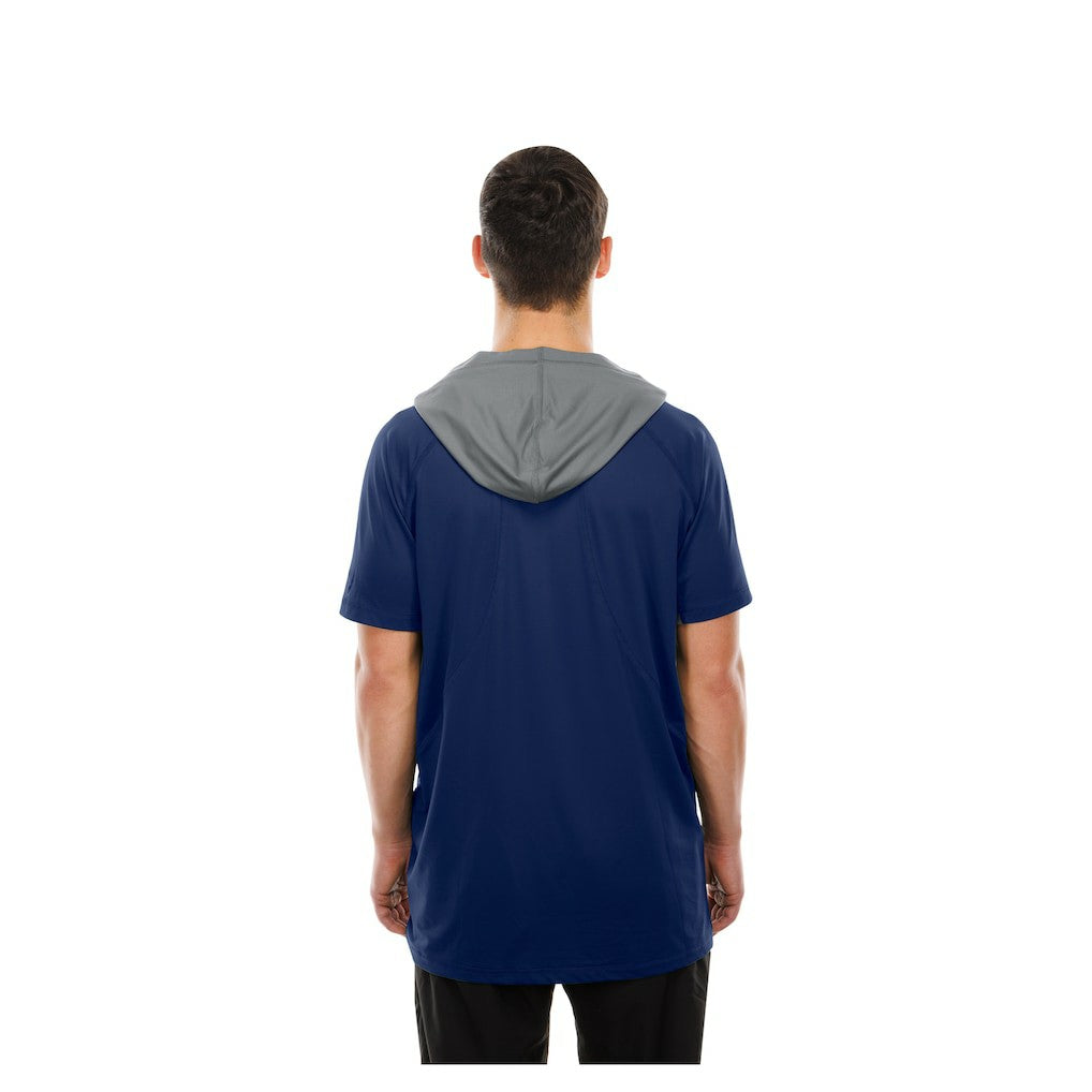 Indianapolis Colts New Era Combine Authentic Hooded Raglan Short-Sleeve T-Shirt