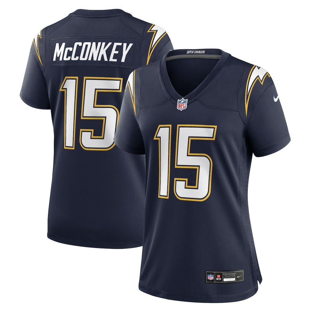 Los Angeles Chargers Nike Ladd McConkey  Women's Alternate Super Chargers Game Jersey