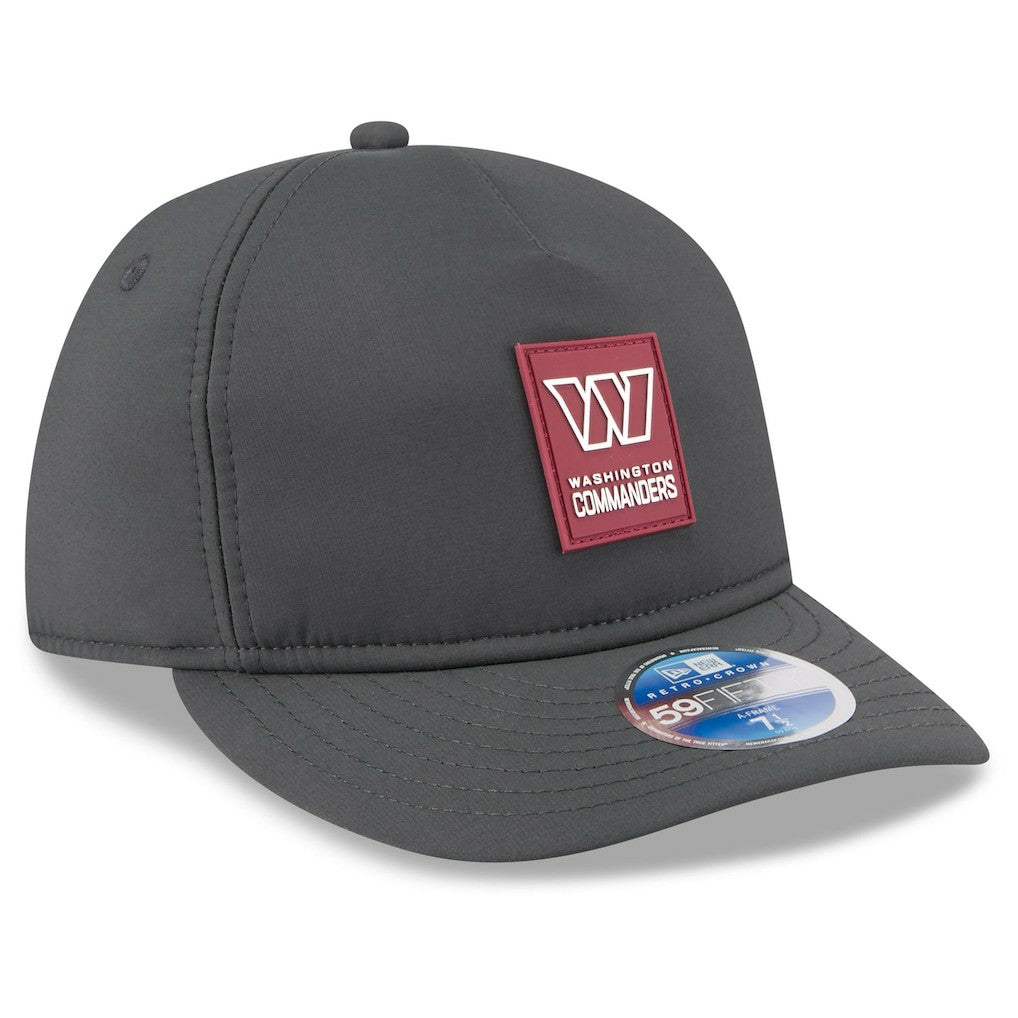 Washington Commanders New Era 2025 Sideline Cold Weather Retro Crown 59FIFTY Fitted Hat