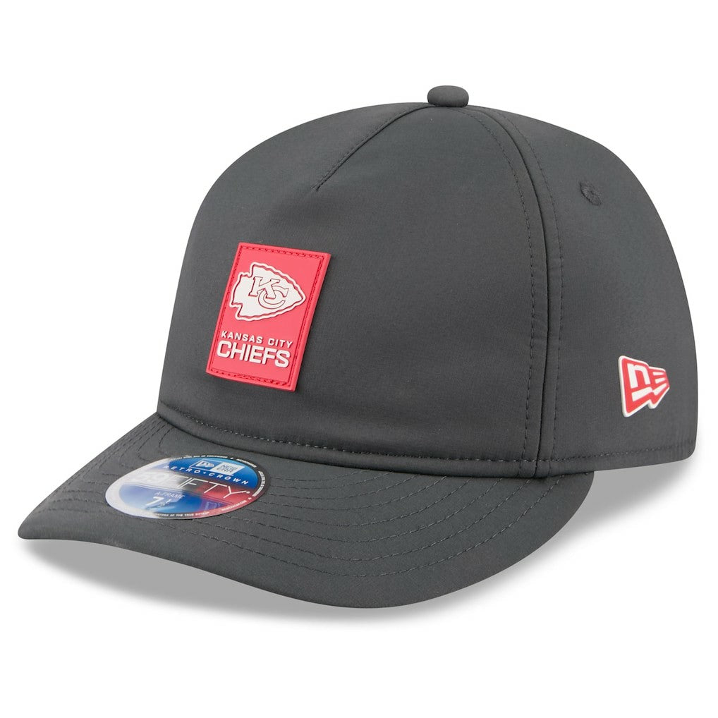 Kansas City Chiefs New Era 2025 Sideline Cold Weather Retro Crown 59FIFTY Fitted Hat