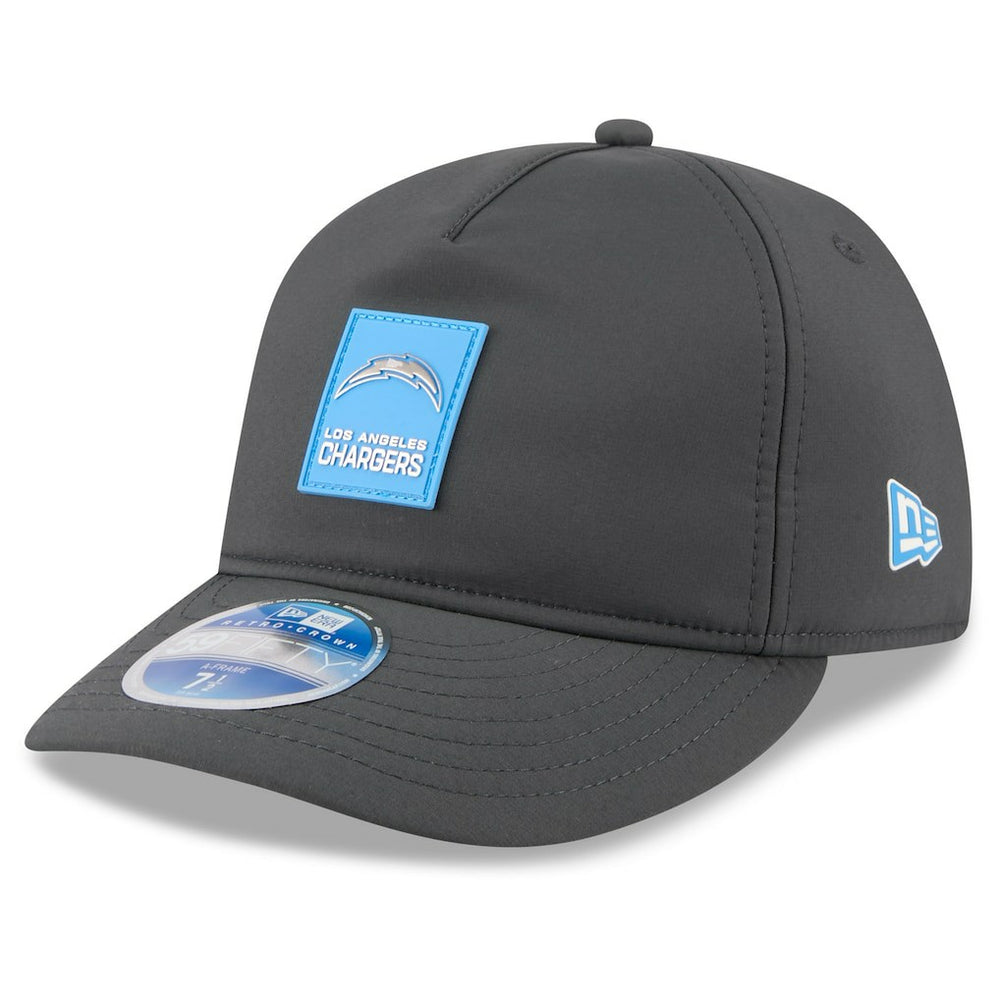 Los Angeles Chargers New Era 2025 Sideline Cold Weather Retro Crown 59FIFTY Fitted Hat