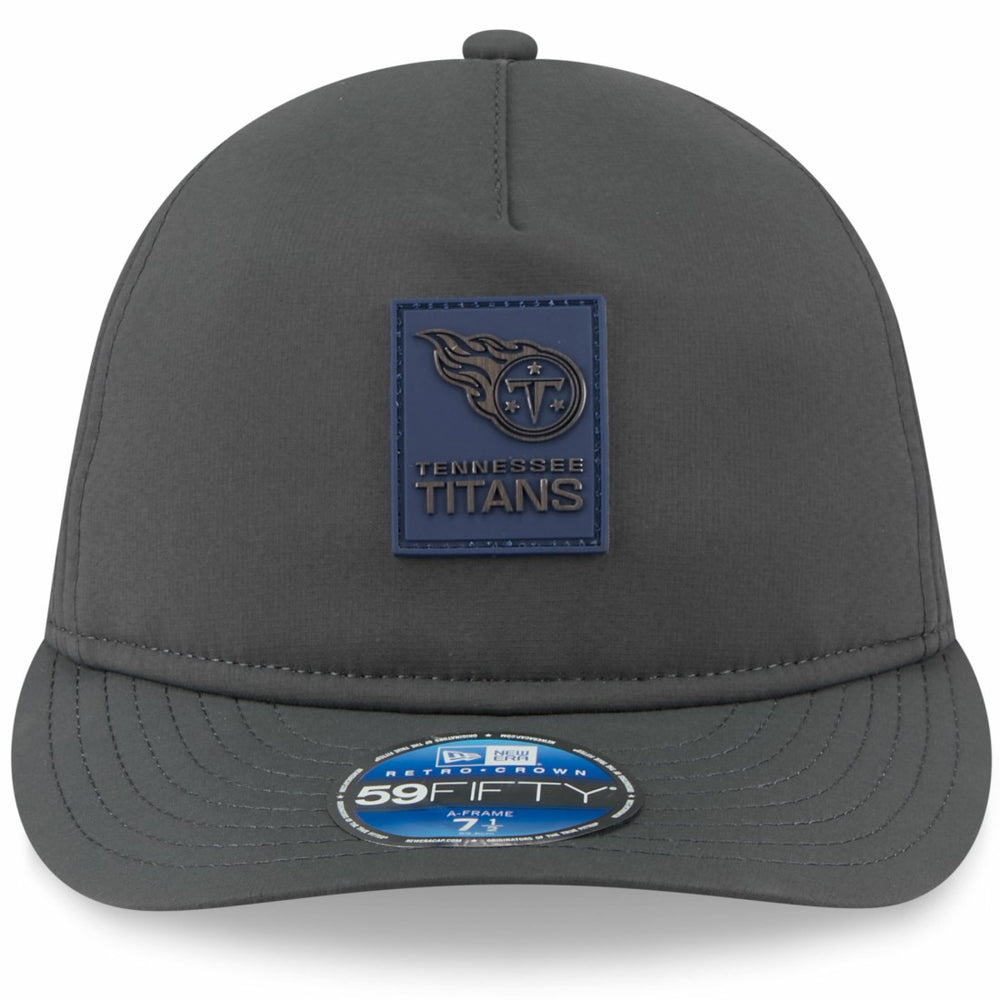 Tennessee Titans New Era 2025 Sideline Cold Weather Retro Crown 59FIFTY Fitted Hat
