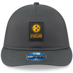 Pittsburgh Steelers New Era 2025 Sideline Cold Weather Retro Crown 59FIFTY Fitted Hat