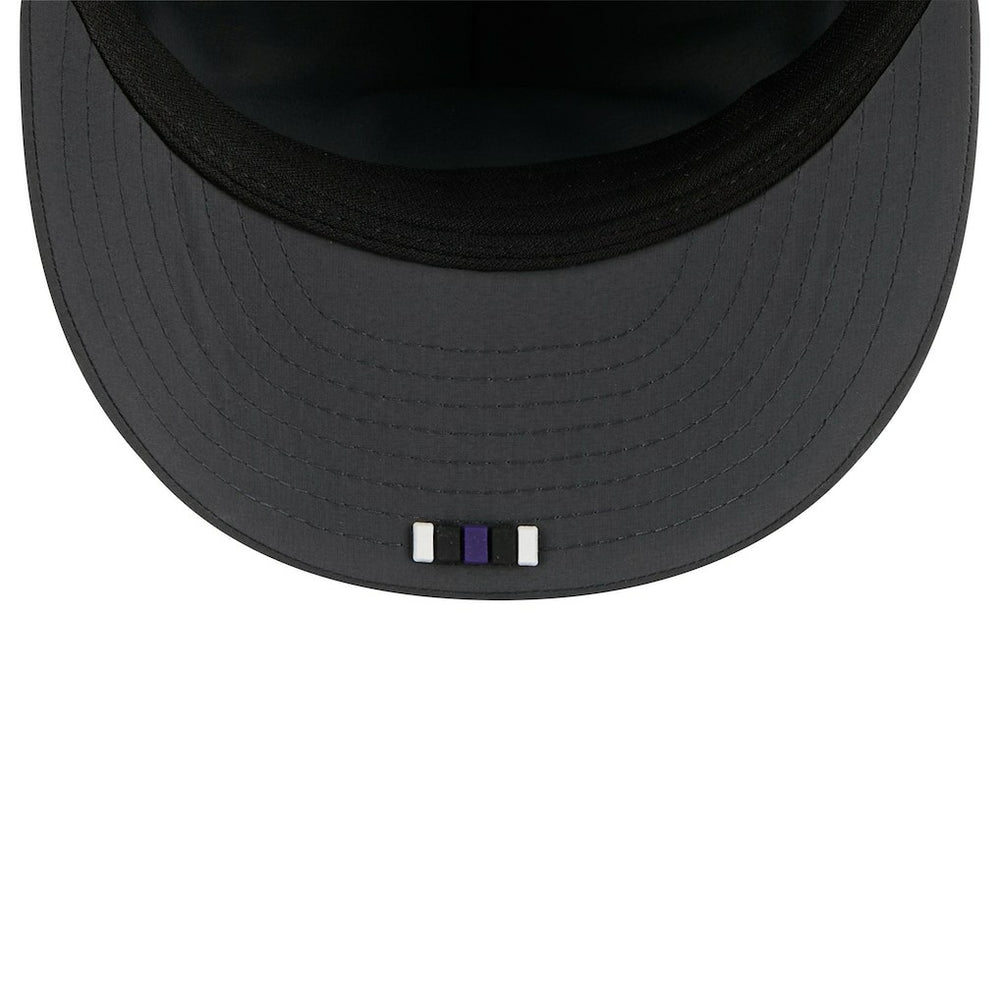 Baltimore Ravens New Era 2025 Sideline Cold Weather Retro Crown 59FIFTY Fitted Hat