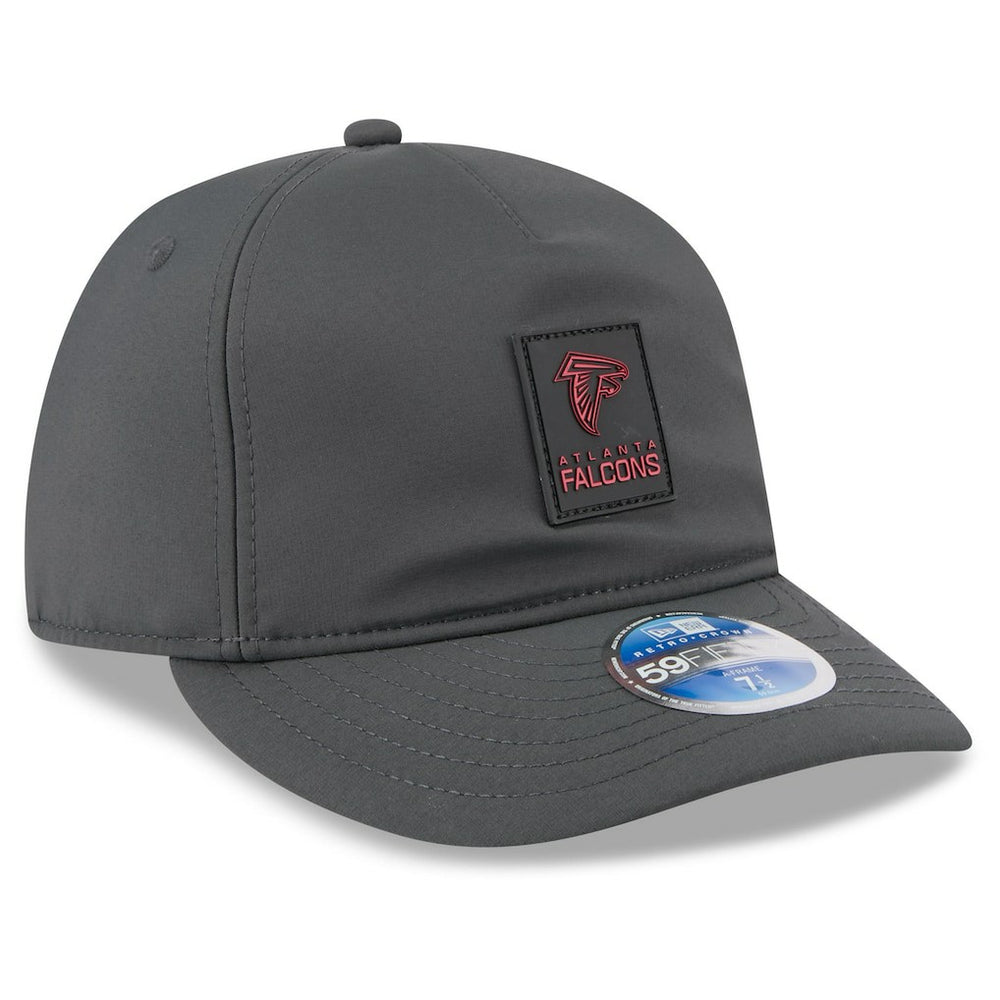 Atlanta Falcons New Era 2025 Sideline Cold Weather Retro Crown 59FIFTY Fitted Hat