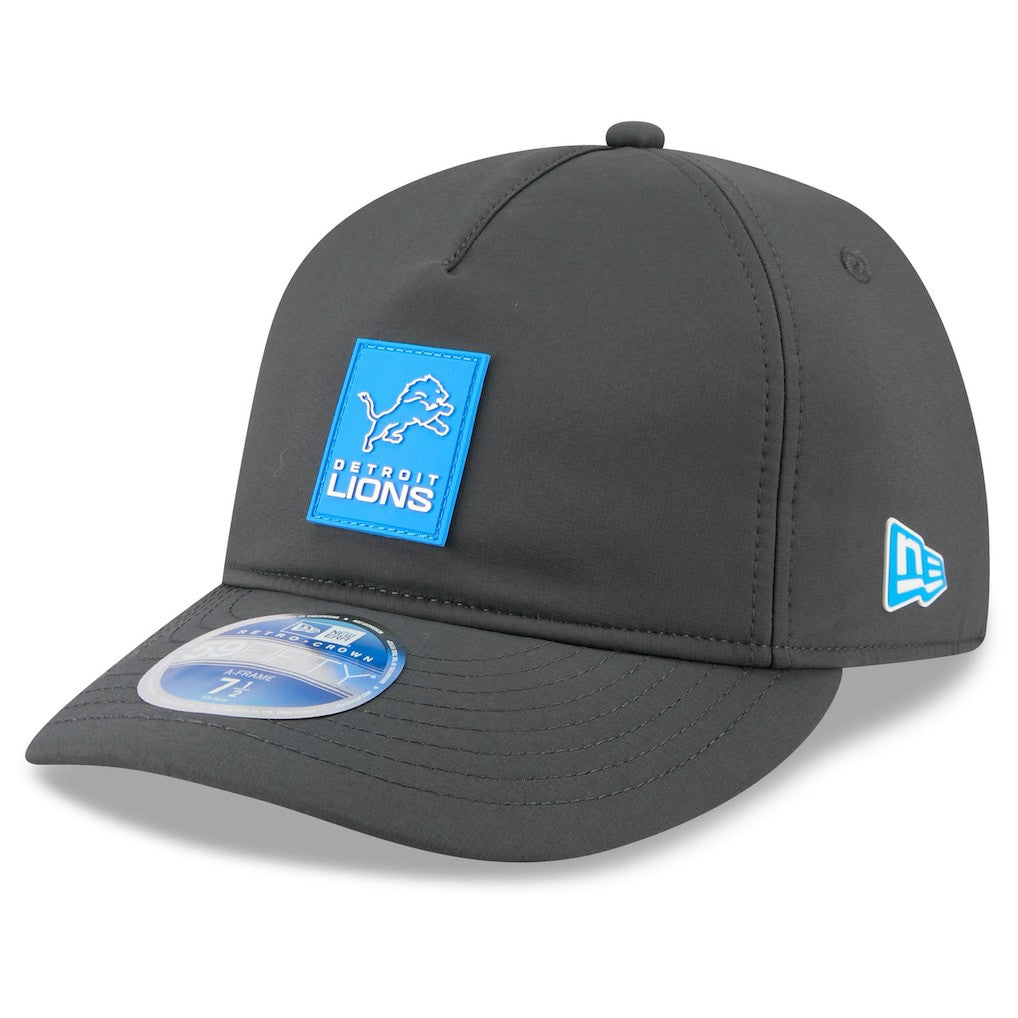 Detroit Lions New Era 2025 Sideline Cold Weather Retro Crown 59FIFTY Fitted Hat
