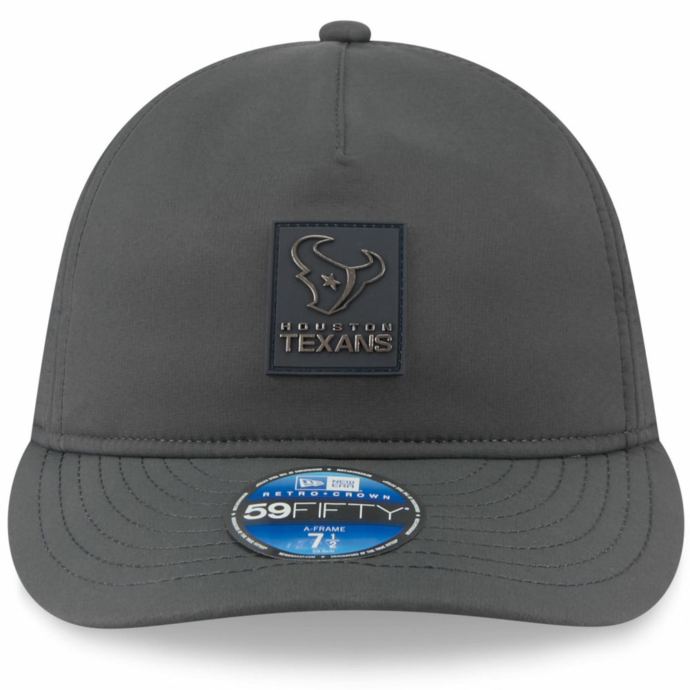 Houston Texans New Era 2025 Sideline Cold Weather Retro Crown 59FIFTY Fitted Hat