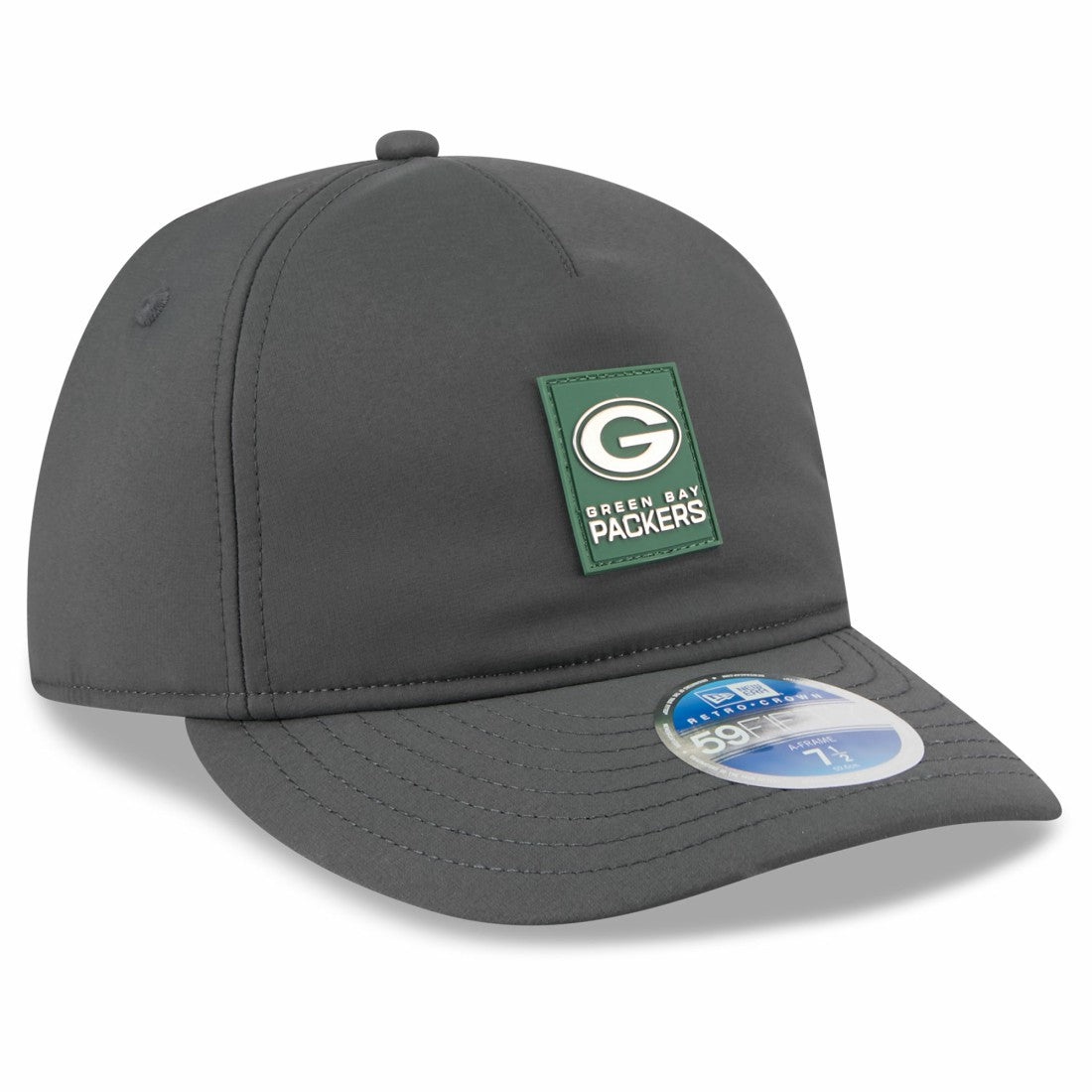 Green Bay Packers New Era 2025 Sideline Cold Weather Retro Crown 59FIFTY Fitted Hat
