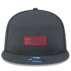 Washington Commanders New Era 2025 Sideline Cold Weather Split Panel 9FIFTY Snapback Hat
