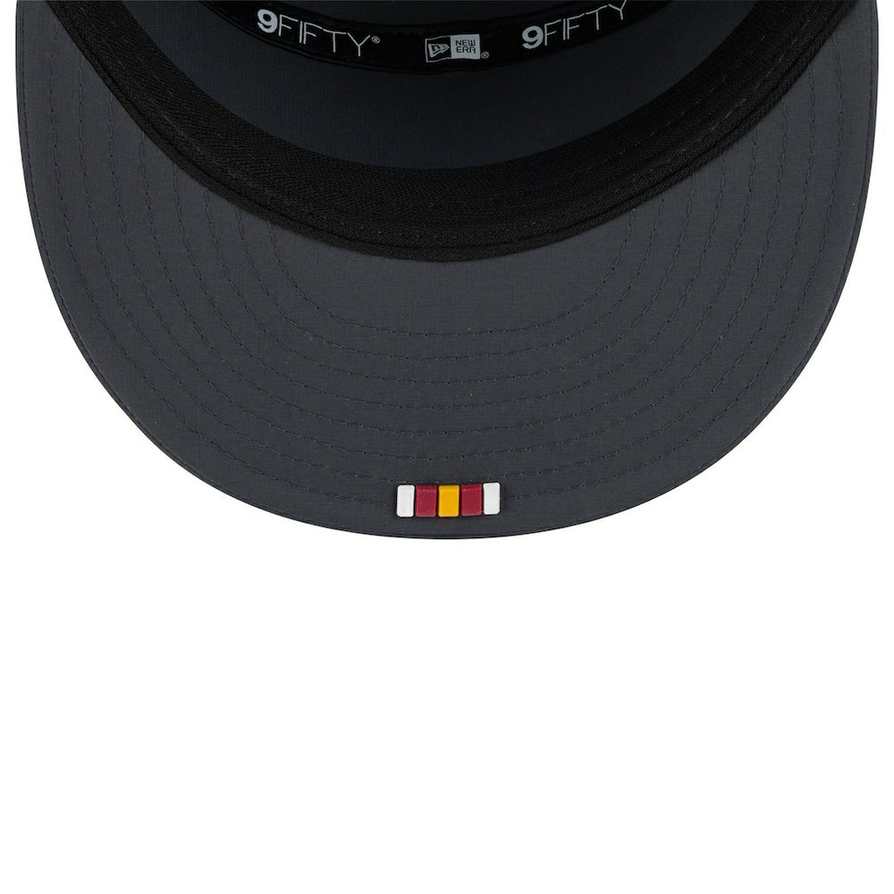 Washington Commanders New Era 2025 Sideline Cold Weather Split Panel 9FIFTY Snapback Hat