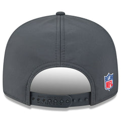 New Orleans Saints New Era 2025 Sideline Cold Weather Split Panel 9FIFTY Snapback Hat