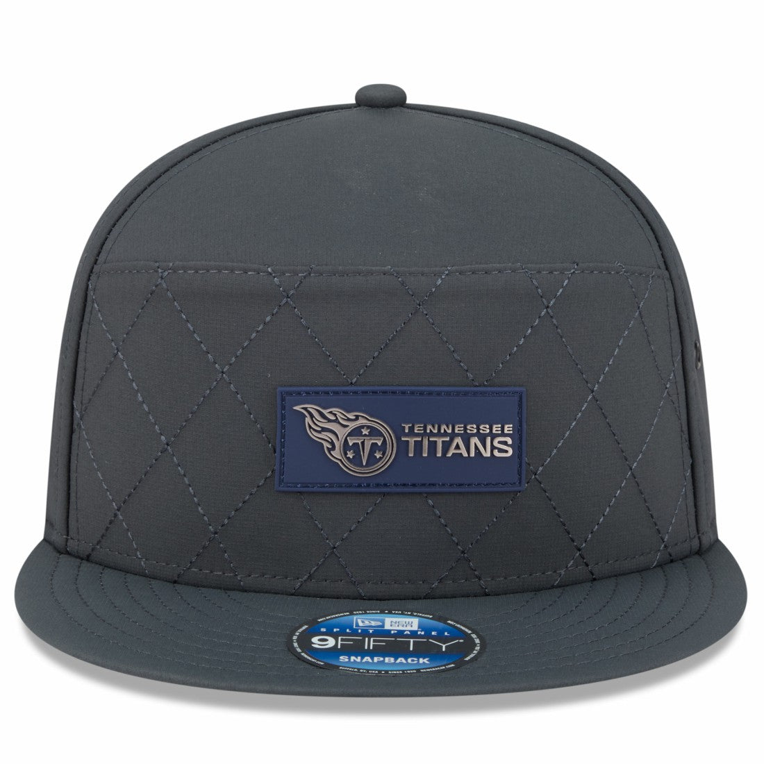 Tennessee Titans New Era 2025 Sideline Cold Weather Split Panel 9FIFTY Snapback Hat