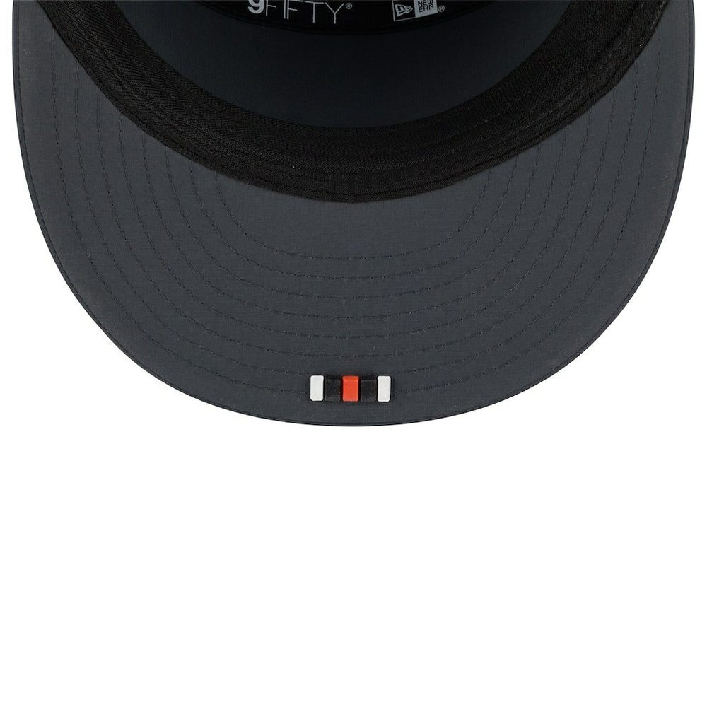 Cincinnati Bengals New Era 2025 Sideline Cold Weather Split Panel 9FIFTY Snapback Hat