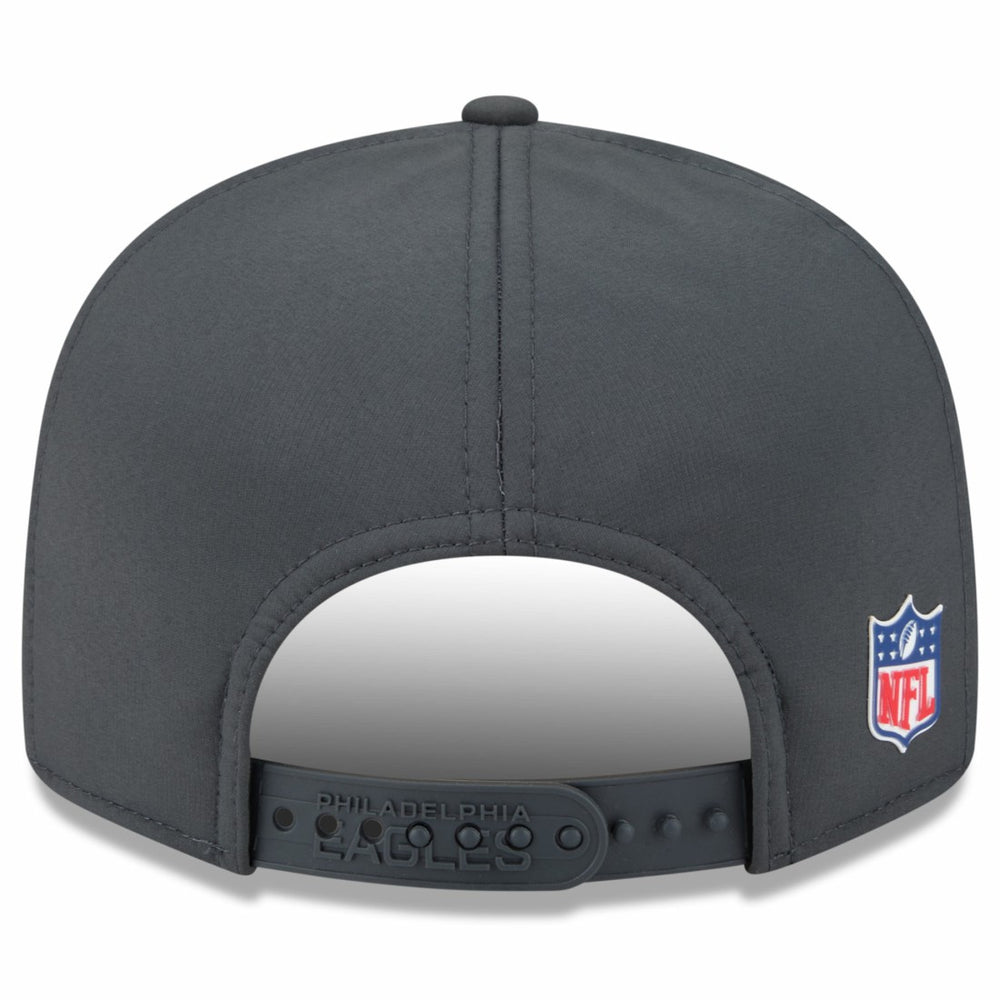 New York Jets New Era 2025 Sideline Cold Weather Split Panel 9FIFTY Snapback Hat
